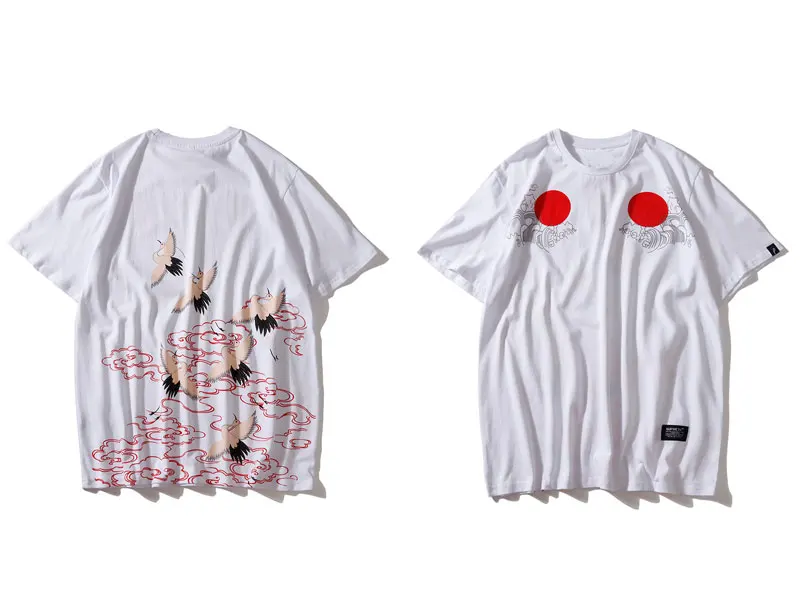 Cranes Cloud Printed Tshirts 2