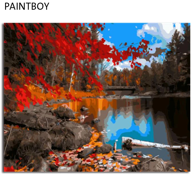 PAINTBOY Landscape Framed Pictures Painting By Numbers DIY Digital Canvas Oil Painting Home Decor For Living Room
PAINTBOY Landscape Framed Pictures Painting By Numbers DIY Digital Canvas Oil Painting Home Decor For Living Room