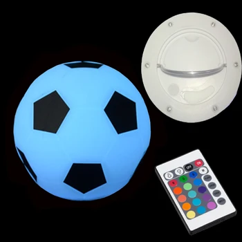 D22cm 8.66inch Romantic Soccer Football Style 16 Color Changing Waterproof IP54 LED Table Lamps with RI Remote free shipping 1pc
D22cm 8.66inch Romantic Soccer Football Style 16 Color Changing Waterproof IP54 LED Table Lamps with RI Remote free shipping 1pc