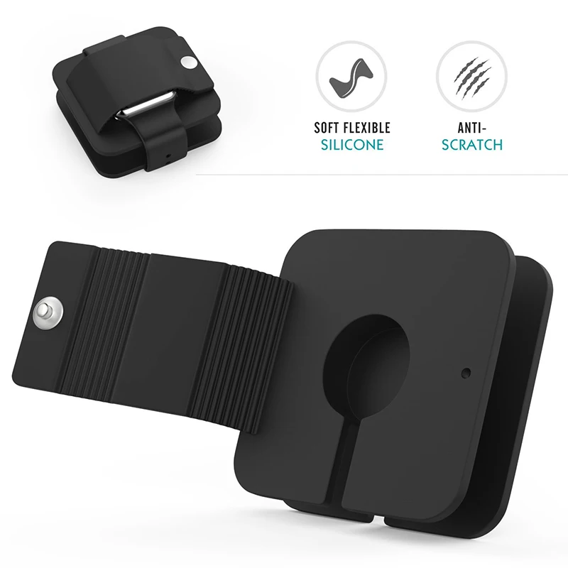 Silicone TPU Charging Cable Winder Stand Charger Dock Holder Stand Wallet for Apple Watch iWatch Series 2 3 4 38mm 42mm
Silicone TPU Charging Cable Winder Stand Charger Dock Holder Stand Wallet for Apple Watch iWatch Series 2 3 4 38mm 42mm