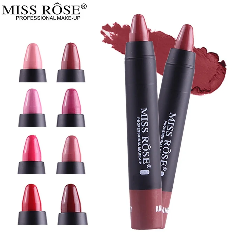 MISS ROSE Sexy Matte Lip Kit 8 Colors Women Lipstick Long Lasting Waterproof Red Velvet Matte Nude Lipstick Pencil Makeup #
MISS ROSE Sexy Matte Lip Kit 8 Colors Women Lipstick Long Lasting Waterproof Red Velvet Matte Nude Lipstick Pencil Makeup #