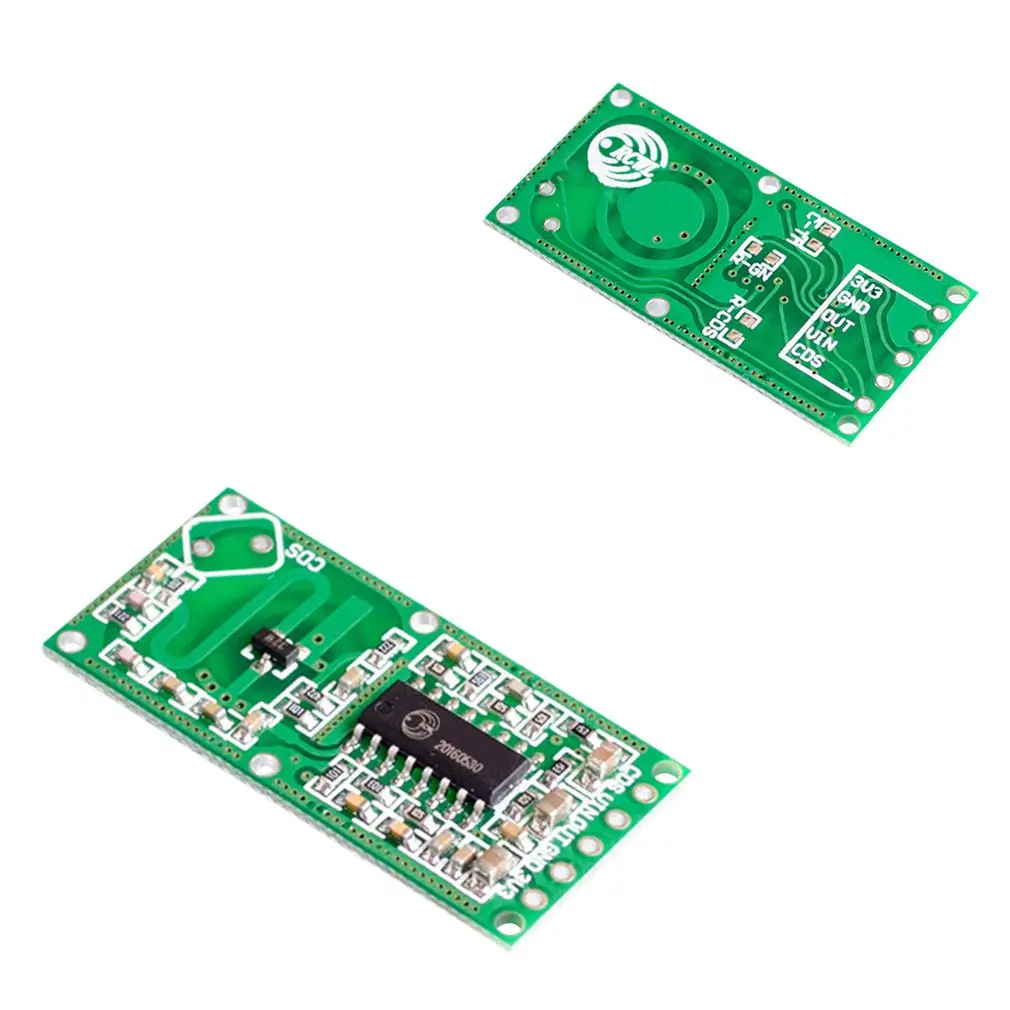 RCWL-0516 Doppler Radar Sensor Motion Detector Microwave Module for Human Body Induction Switch Intelligent Detection
RCWL-0516 Doppler Radar Sensor Motion Detector Microwave Module for Human Body Induction Switch Intelligent Detection