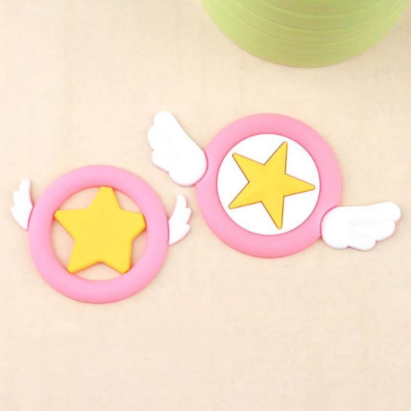 2 pcs/lot Pretty Cartoon DIY Silicone patch Cardcaptor Sakura Figurine crafts Phone case Coin Bag accessories kids figure toy
2 pcs/lot Pretty Cartoon DIY Silicone patch Cardcaptor Sakura Figurine crafts Phone case Coin Bag accessories kids figure toy