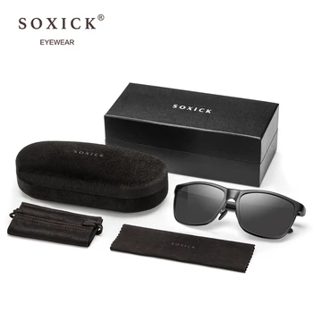 Soxick UV Sunglasses Polarized Women Innovative Anti-Blue Glasses Fashion Unisex Cool Men Sunscreen Classic Brand Design Eyewear
Soxick UV Sunglasses Polarized Women Innovative Anti-Blue Glasses Fashion Unisex Cool Men Sunscreen Classic Brand Design Eyewear