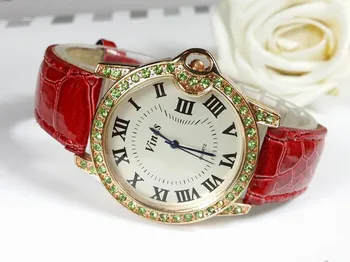 2018 new scale diamond-set dial leather strap casual fashion exquisite precision high-end luxury women's quartz watch
2018 new scale diamond-set dial leather strap casual fashion exquisite precision high-end luxury women's quartz watch