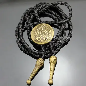 Southwest Cowboy Chief Edge Skull Leather Rodeo Gypsy Bolo Bola Bow Tie Necktie Mens Jewelry Necklace Gravatas Corbatas
Southwest Cowboy Chief Edge Skull Leather Rodeo Gypsy Bolo Bola Bow Tie Necktie Mens Jewelry Necklace Gravatas Corbatas