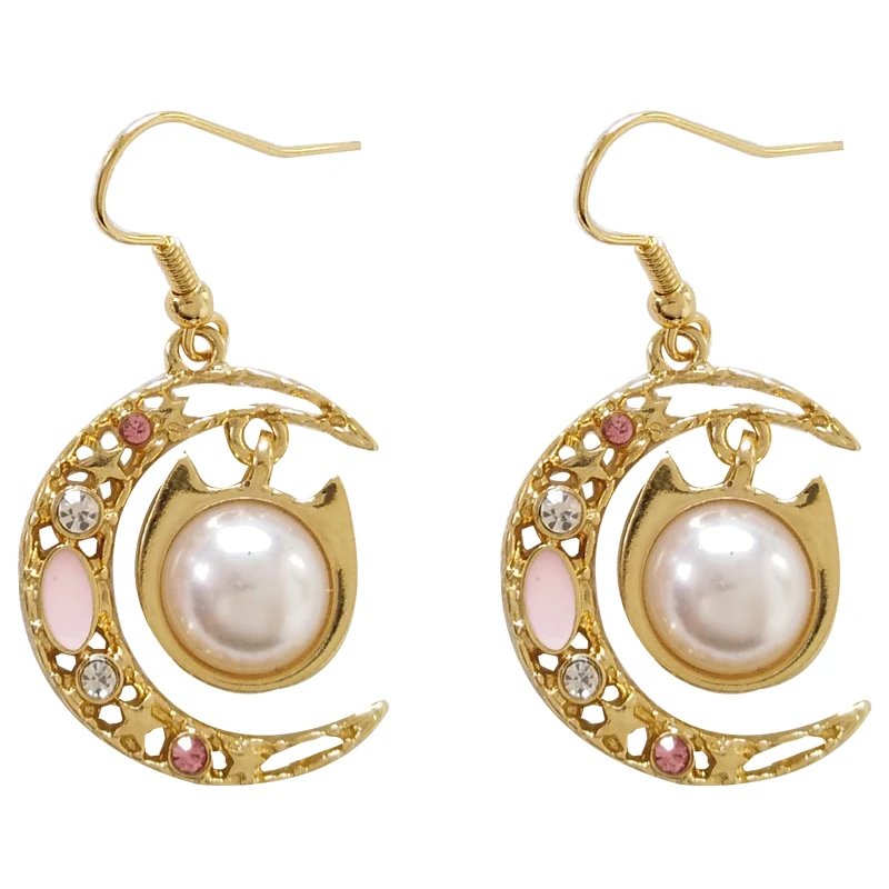 fashion jewelry accessories metal star moon pearl kitty cat bts korean earrings for women
fashion jewelry accessories metal star moon pearl kitty cat bts korean earrings for women