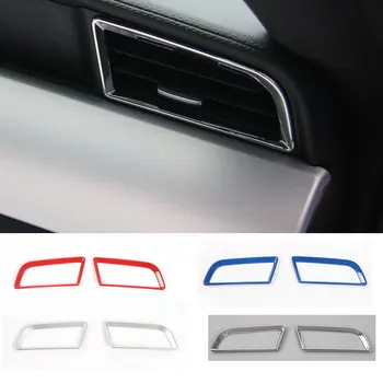 Car Styling ABS Front Left Right Air Vent Ring Interior Trim Outlet Covers Chrome For Ford Mustang 2015 Up Free Shipping
Car Styling ABS Front Left Right Air Vent Ring Interior Trim Outlet Covers Chrome For Ford Mustang 2015 Up Free Shipping