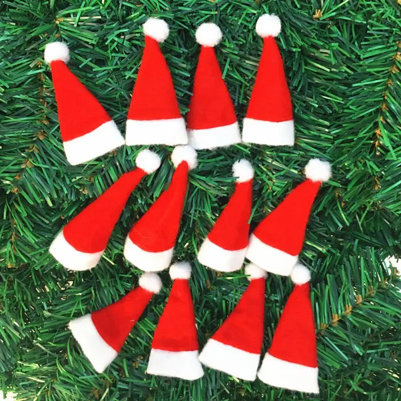 New 10 Pcs/Set Christmas Hat Cutlery Bag Candy Gift Bags Cute Pocket Fork Knife Candy Holder Table Dinner Decorative Tableware
New 10 Pcs/Set Christmas Hat Cutlery Bag Candy Gift Bags Cute Pocket Fork Knife Candy Holder Table Dinner Decorative Tableware