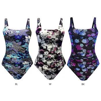 Womens Summer One Piece Tankini Push Up Pad Ruched Tummy Control Swimsuit Abstract Colored Floral Printed Backless Bathing Suit
Womens Summer One Piece Tankini Push Up Pad Ruched Tummy Control Swimsuit Abstract Colored Floral Printed Backless Bathing Suit
