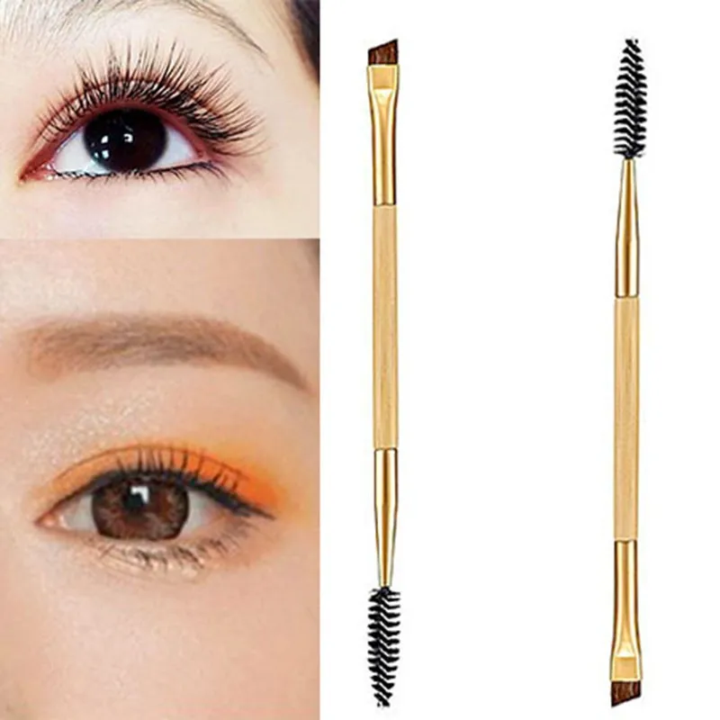 1PC New Double End Eyebrow Eyelash Brushes Eyeliner Eye Liner Mascara Wands Makeup Cosmetic Tools Hot
1PC New Double End Eyebrow Eyelash Brushes Eyeliner Eye Liner Mascara Wands Makeup Cosmetic Tools Hot