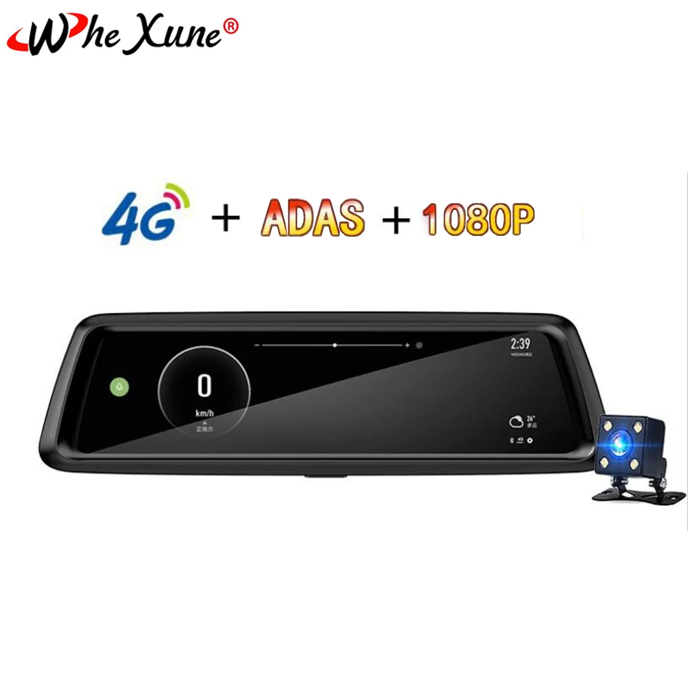 WHEXUNE 10" 4G Android Car Camera 1080P Smart rearview mirror GPS navigation Dash Cam Dual lens Car DVR Video Recorder ADAS WIFI
WHEXUNE 10" 4G Android Car Camera 1080P Smart rearview mirror GPS navigation Dash Cam Dual lens Car DVR Video Recorder ADAS WIFI