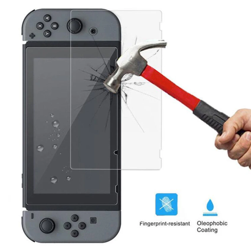 2 Pack 0.26MM 9H Tempered Glass Screen Protector For Nintend Switch Protective Film Cover For Nintendo Switch NS Accessories
2 Pack 0.26MM 9H Tempered Glass Screen Protector For Nintend Switch Protective Film Cover For Nintendo Switch NS Accessories