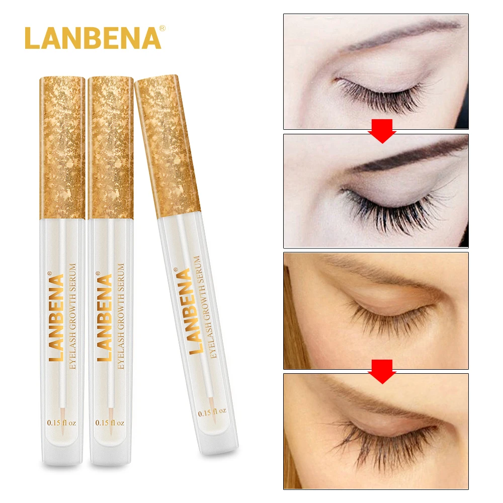 LANBENA Eyelash Growth Serum 7 Day Eyelash Enhancer Longer Fuller Thicker Lashes Eyelashes and Eyebrows Enhancer Eye Care 3pcs
LANBENA Eyelash Growth Serum 7 Day Eyelash Enhancer Longer Fuller Thicker Lashes Eyelashes and Eyebrows Enhancer Eye Care 3pcs