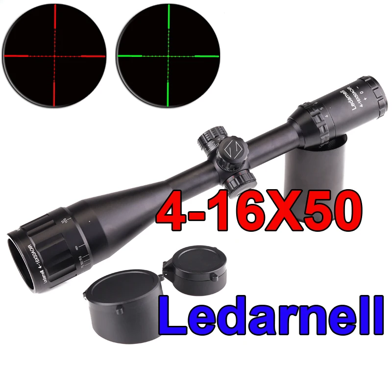 Ledarnell Markings 4-16x50 Illuminated Green and Red Riflescopes Hunting Scope with 11mm or 20mm mount and Extend Tube
Ledarnell Markings 4-16x50 Illuminated Green and Red Riflescopes Hunting Scope with 11mm or 20mm mount and Extend Tube