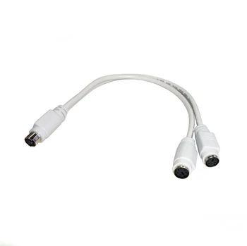 Motherboard PS2 PS/2 Splitter Adapter Cable 6Pin Mini Din Male to 2 Female for Mouse Keyboard Card Reader Laser Scanner
Motherboard PS2 PS/2 Splitter Adapter Cable 6Pin Mini Din Male to 2 Female for Mouse Keyboard Card Reader Laser Scanner