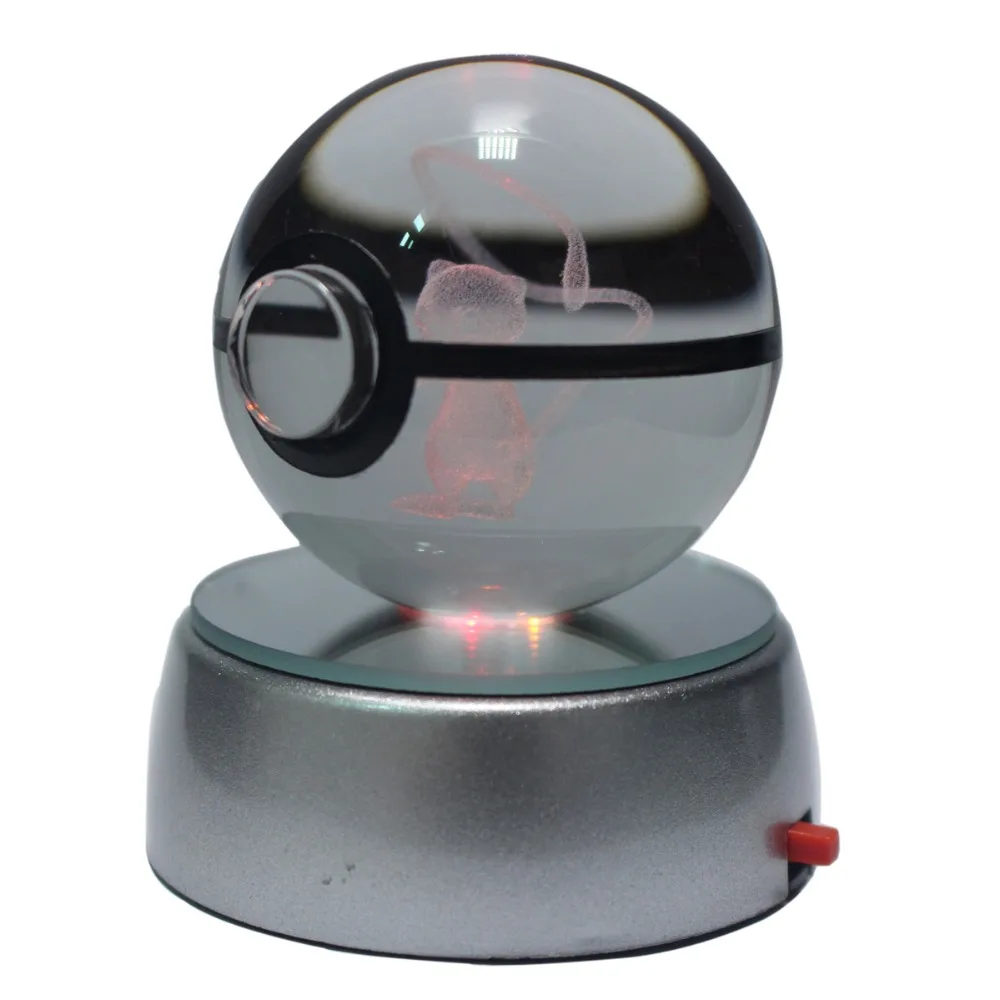 50MM 3D Pokemon Go Crystal Ball Button Cell Powered LED Night Light Magic Ball for Children Christmas Gifts
50MM 3D Pokemon Go Crystal Ball Button Cell Powered LED Night Light Magic Ball for Children Christmas Gifts