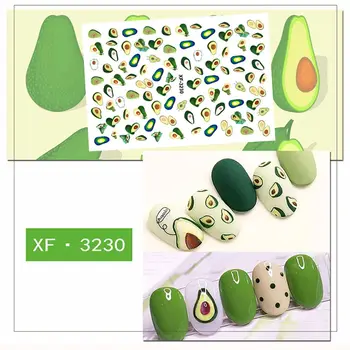 1 Sheet Cactus Avocado Flower Fruit Paper Nail Sticker DIY Applique Manicure Sticker Pattern Letters 2020 New Arrival 
1 Sheet Cactus Avocado Flower Fruit Paper Nail Sticker DIY Applique Manicure Sticker Pattern Letters 2020 New Arrival