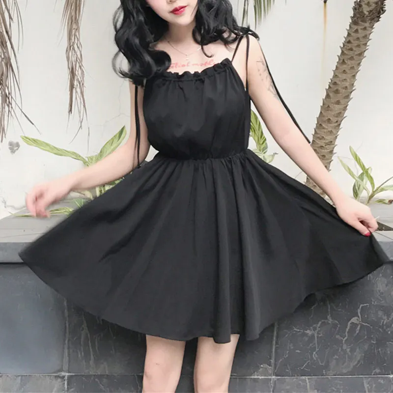 LELINTA Summer Women Dress Korean Slim Thin Fashion Joker Off Shoulder Black High Waist Sling Sleeveless Dress Female Wholesale
LELINTA Summer Women Dress Korean Slim Thin Fashion Joker Off Shoulder Black High Waist Sling Sleeveless Dress Female Wholesale