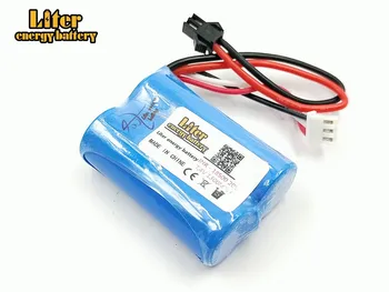 7.4V 1300mAH Remote control helicopter General Li battery 1300mAH 15C 7.4V discharge Lipo battery 18500 SM Plug
7.4V 1300mAH Remote control helicopter General Li battery 1300mAH 15C 7.4V discharge Lipo battery 18500 SM Plug