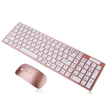 2.4G Wireless Keyboard Mouse Combo Ultra Thin Ergonomics Gaming Keyboard Optical Mouse Suit For Macbook Pro Lenovo Xiaomi Asus
2.4G Wireless Keyboard Mouse Combo Ultra Thin Ergonomics Gaming Keyboard Optical Mouse Suit For Macbook Pro Lenovo Xiaomi Asus
