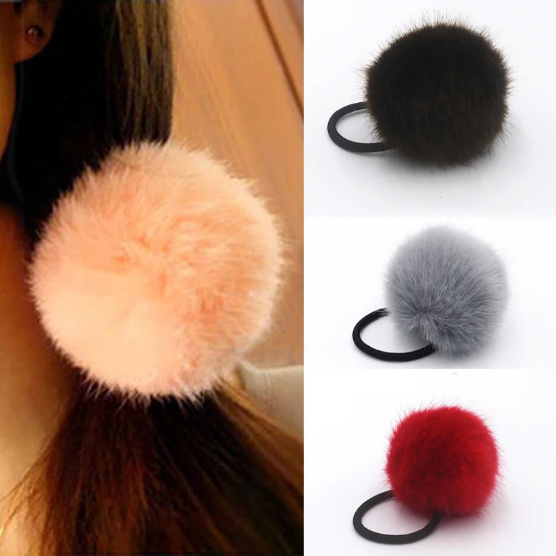 1Pcs Hair Bands Rabbit Fur Ball Hair Accessories for Girls Elastic Rubber Bands Hair Ropes Scrunchie Braiding Styling Tools
1Pcs Hair Bands Rabbit Fur Ball Hair Accessories for Girls Elastic Rubber Bands Hair Ropes Scrunchie Braiding Styling Tools
