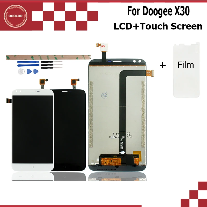 ocolor For Doogee X30 LCD Display+Touch Screen Assembly Repair Part Phone Accessories +Tools +Film For Doogee X30 Cellphone Part
ocolor For Doogee X30 LCD Display+Touch Screen Assembly Repair Part Phone Accessories +Tools +Film For Doogee X30 Cellphone Part