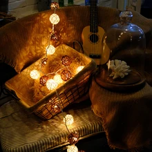 AC220V 3.5M 35LED Rattan Ball String Light 2M 20LED Fairy Light Christmas Garland Light For Xmas Tree Wedding Luces Decoration
AC220V 3.5M 35LED Rattan Ball String Light 2M 20LED Fairy Light Christmas Garland Light For Xmas Tree Wedding Luces Decoration