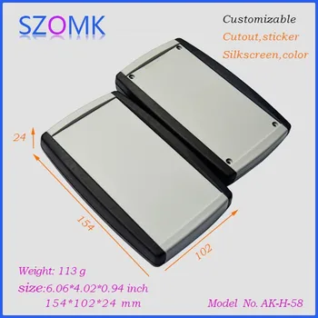 10 pcs szomk high quality distribution handheld customizable electronics enclosures for pcb electronical project 154*102*24mm
10 pcs szomk high quality distribution handheld customizable electronics enclosures for pcb electronical project 154*102*24mm