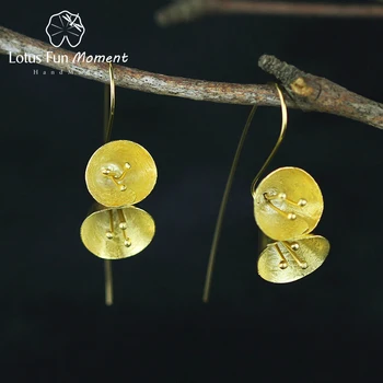 Lotus Fun Moment Real 925 Sterling Silver Natural Handmade Fashion Jewelry Vintage Petunia Flower Drop Earrings for Women
Lotus Fun Moment Real 925 Sterling Silver Natural Handmade Fashion Jewelry Vintage Petunia Flower Drop Earrings for Women