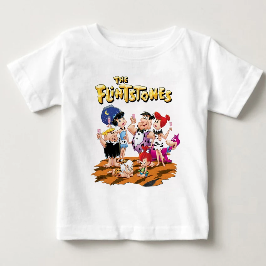 Funny The Flintstone Animated Cartoon T-Shirt New boby boy and girl Spring Summer Dress Casual kids T Shirt MJ
Funny The Flintstone Animated Cartoon T-Shirt New boby boy and girl Spring Summer Dress Casual kids T Shirt MJ
