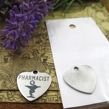 20pcs--"pharmacist"stainless steel charms more style for choosing DIY Charms pendants for necklace
20pcs--"pharmacist"stainless steel charms more style for choosing DIY Charms pendants for necklace