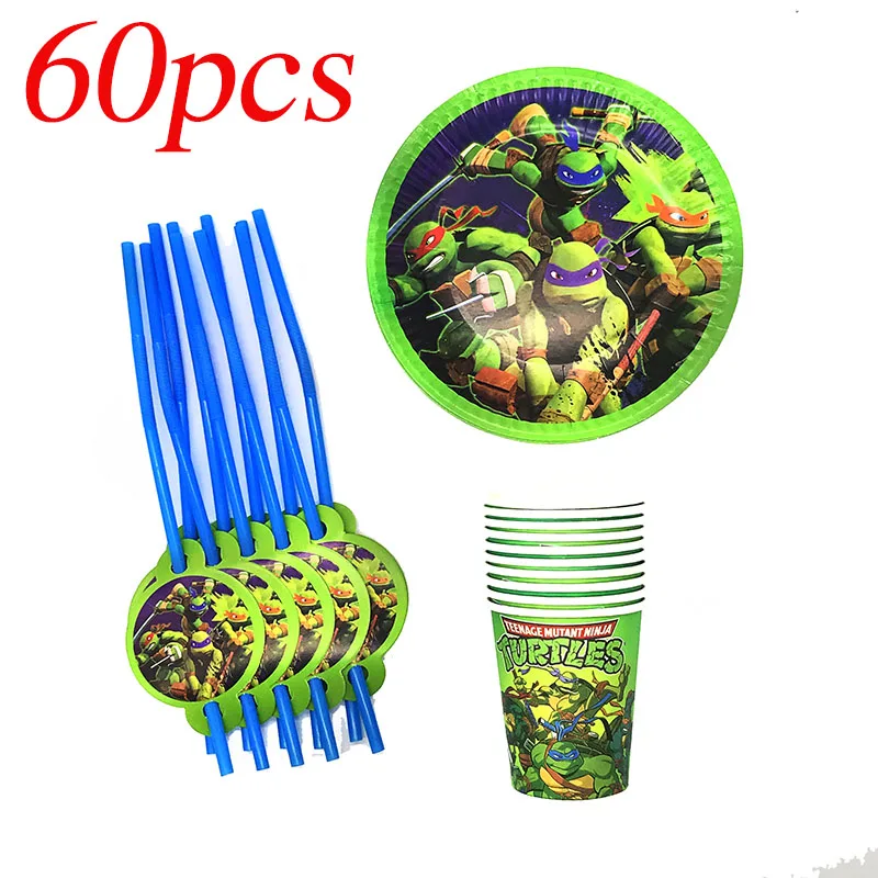 60pcs/lot Ninja Turtles cups straws Ninja Turtles theme birthday party supplies Ninja Turtles theme plates cups straws
60pcs/lot Ninja Turtles cups straws Ninja Turtles theme birthday party supplies Ninja Turtles theme plates cups straws