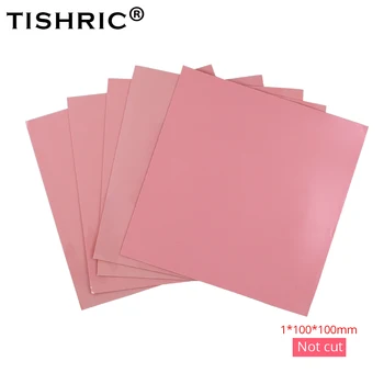 TISHRIC 100*100*1mm Heat Sink CPU GPU Thermal Pads 1mm Conductive Silicone Pad PC Fan heatsink Paste Adhesive Cooling Fan Cooler
TISHRIC 100*100*1mm Heat Sink CPU GPU Thermal Pads 1mm Conductive Silicone Pad PC Fan heatsink Paste Adhesive Cooling Fan Cooler