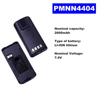 7.4V 2600mAh LI-ION Radio Battery PMNN4404 For Motorola Walkie Talkie CP1200/1300/1660/185 EP350 Two Way Radio
7.4V 2600mAh LI-ION Radio Battery PMNN4404 For Motorola Walkie Talkie CP1200/1300/1660/185 EP350 Two Way Radio