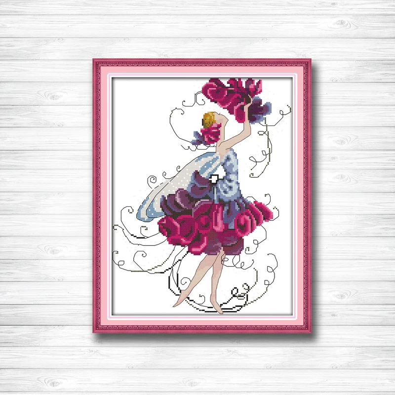 Cockscomb fairy beautiful girl decor painting counted print on canvas DMC 14CT 11CT Cross Stitch Needlework Sets Embroidery kits
Cockscomb fairy beautiful girl decor painting counted print on canvas DMC 14CT 11CT Cross Stitch Needlework Sets Embroidery kits