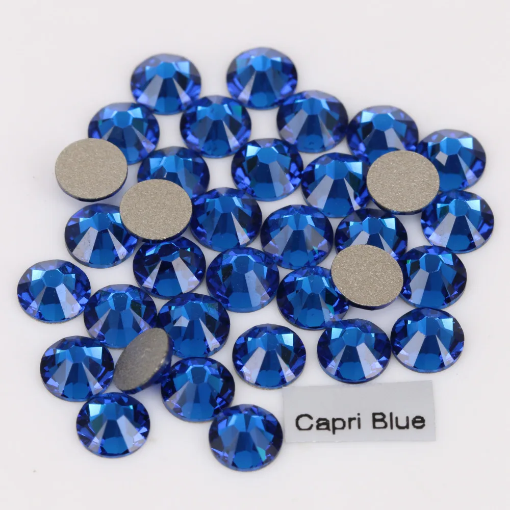 Good Quality ss3-ss34 Capri Blue Non Hotfix Rhinestones, Flat Back Glue On Crystals for Nail Art
Good Quality ss3-ss34 Capri Blue Non Hotfix Rhinestones, Flat Back Glue On Crystals for Nail Art
