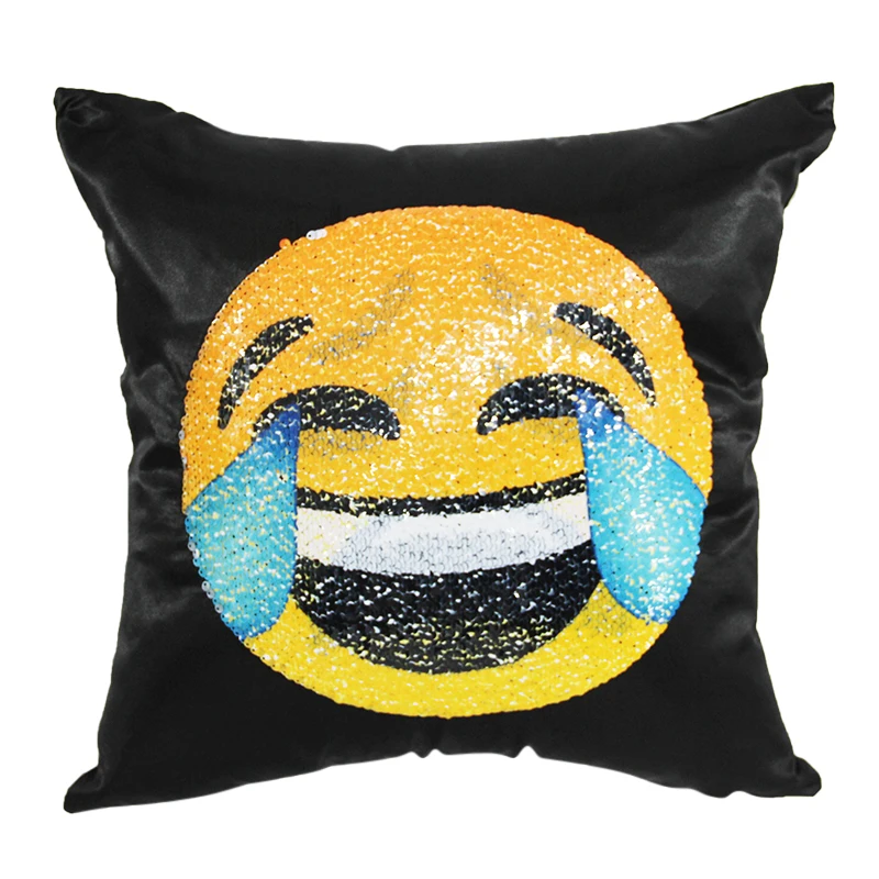 Pillowcase Emoji Cushion Cover Reversible DIY Sequin Mermaid Pillow Case Magic Funny Changing Smiley Faces Decorative Pillowcase
Pillowcase Emoji Cushion Cover Reversible DIY Sequin Mermaid Pillow Case Magic Funny Changing Smiley Faces Decorative Pillowcase