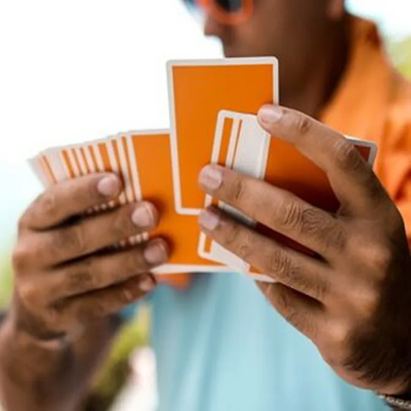 1 шт. игральные карты NOC Summer V2 оранжевого или небесно голубого цвета колода