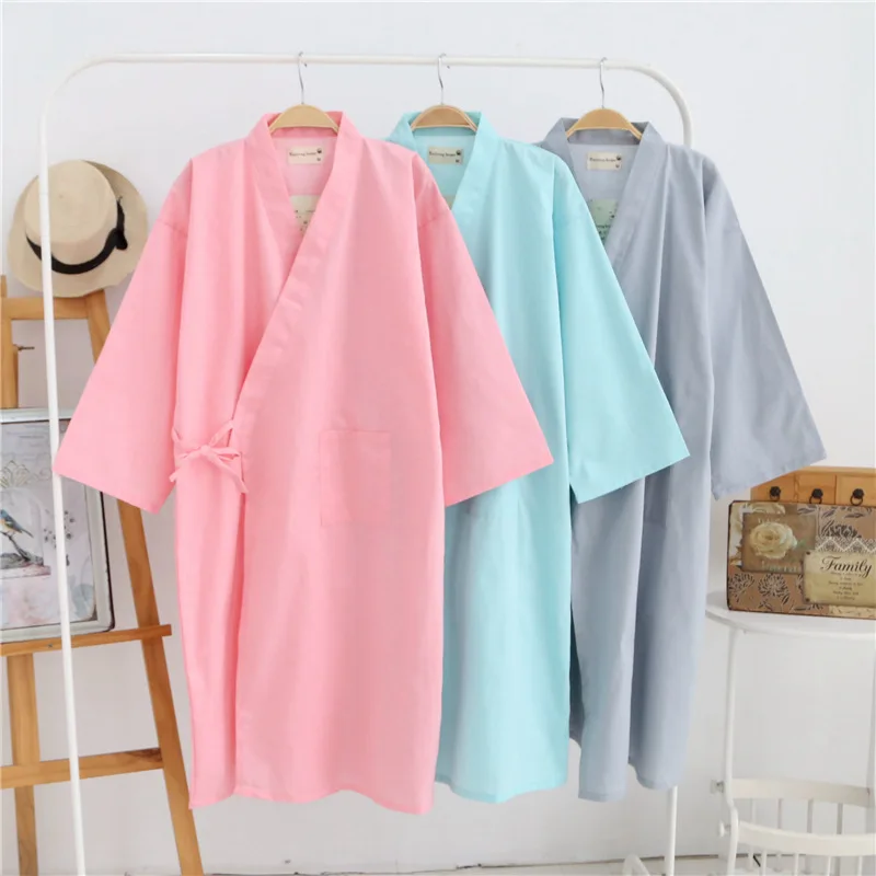 Couple Kimono Robes for Women and Men Cotton Linen Yukata Bathrobe Japanese Style Spa Sauna Bath Robe
Couple Kimono Robes for Women and Men Cotton Linen Yukata Bathrobe Japanese Style Spa Sauna Bath Robe
