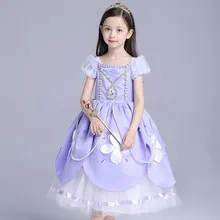 2018 New Girls Kids Sofia Princess Dress Cosplay Princess Costume Fancy Dress For Halloween Christmas Birthday Carnival Party 
2018 New Girls Kids Sofia Princess Dress Cosplay Princess Costume Fancy Dress For Halloween Christmas Birthday Carnival Party