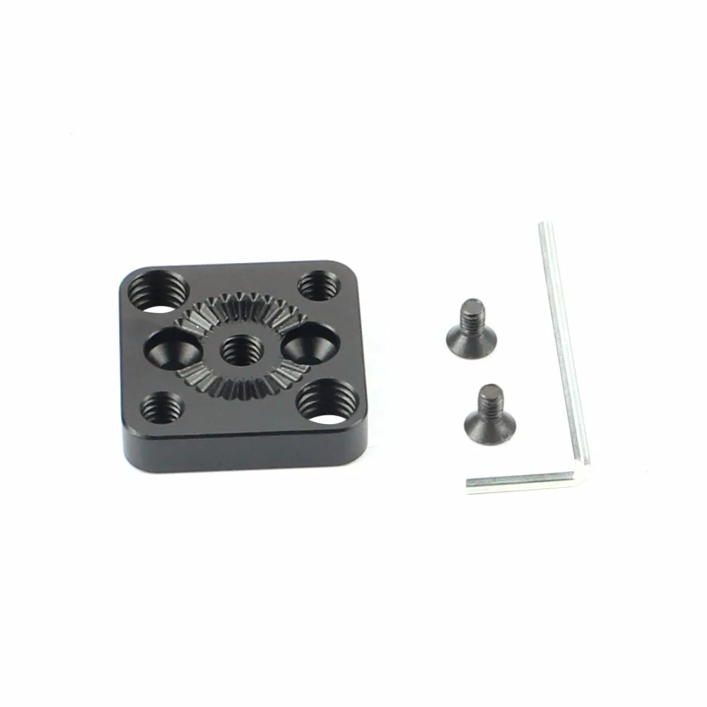 Handle Gimbal External Mounting Plate Quick Release for Arri Standard Rosette 1/4 Screw Monitor Holder M4 to 3/8 for DJI Ronin S
Handle Gimbal External Mounting Plate Quick Release for Arri Standard Rosette 1/4 Screw Monitor Holder M4 to 3/8 for DJI Ronin S