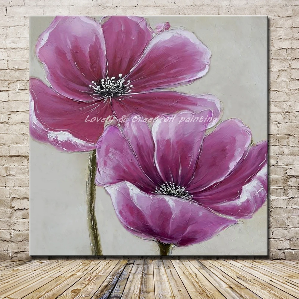 Hand Painted Modern Abstract Pink Flowers Oil Painting On Canvas Wall Art Pictures For Living Room Home Decoration Pop Art Gift
Hand Painted Modern Abstract Pink Flowers Oil Painting On Canvas Wall Art Pictures For Living Room Home Decoration Pop Art Gift