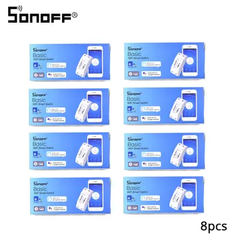 2/4/5/6/8/10/15/20pc Sonoff Basic Wifi Switch Wireless Remote Light Smart Home Automation Relay Module Controller Work Alexa
2/4/5/6/8/10/15/20pc Sonoff Basic Wifi Switch Wireless Remote Light Smart Home Automation Relay Module Controller Work Alexa