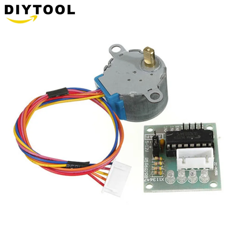 Smart Electronics 28BYJ-48 5V 4 Phase DC Gear Stepper Motor + ULN2003 Driver Board for arduino DIY Kit
Smart Electronics 28BYJ-48 5V 4 Phase DC Gear Stepper Motor + ULN2003 Driver Board for arduino DIY Kit