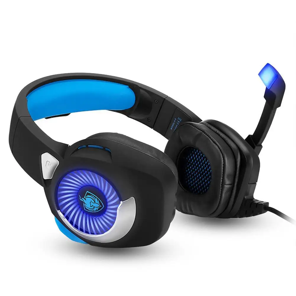 Headset Gaming Headset for PS4 Xbox One PC Mac with 3D stereo surround LED lights and soundproof headphones
Headset Gaming Headset for PS4 Xbox One PC Mac with 3D stereo surround LED lights and soundproof headphones