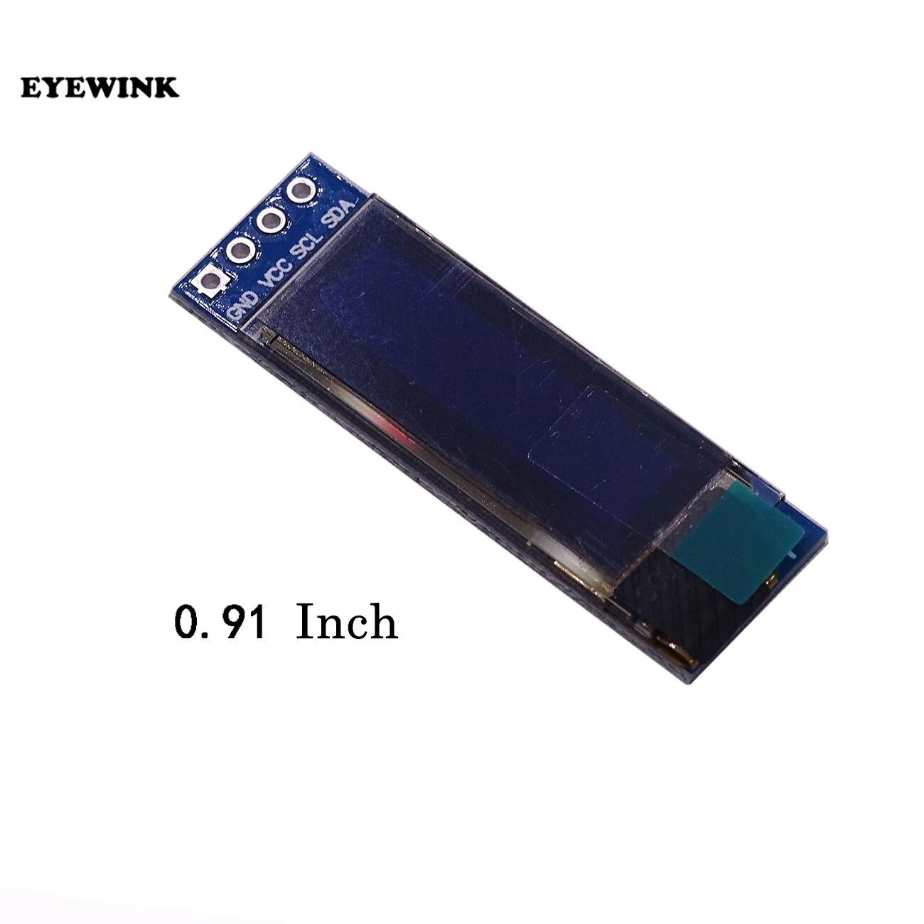 0.91 inch white and blue color 128X32 OLED LCD LED Display module 0.91" IIC Communicate
0.91 inch white and blue color 128X32 OLED LCD LED Display module 0.91" IIC Communicate