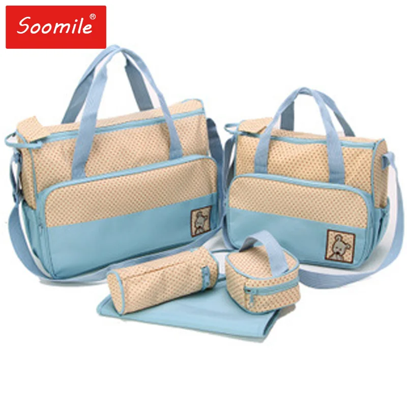 Quality Multifunction 5 Pieces Mother Mommy Maternity Nappy Bag Baby Bag For Mom Diaper Bag Bolsa De Bebe Maternidade Handbags
Quality Multifunction 5 Pieces Mother Mommy Maternity Nappy Bag Baby Bag For Mom Diaper Bag Bolsa De Bebe Maternidade Handbags