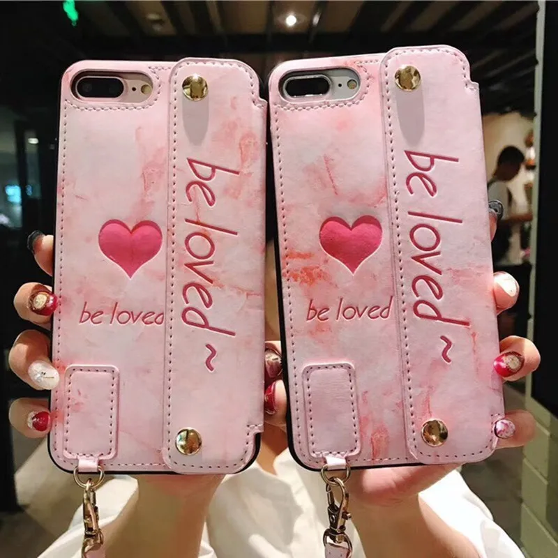 For iPhone 7 Fashion Pink Love Wallet Have Stand Cover Phone Case For iPhone 8 7 6 6S Plus X XS XR MAX With lanyard Back Funda
For iPhone 7 Fashion Pink Love Wallet Have Stand Cover Phone Case For iPhone 8 7 6 6S Plus X XS XR MAX With lanyard Back Funda
