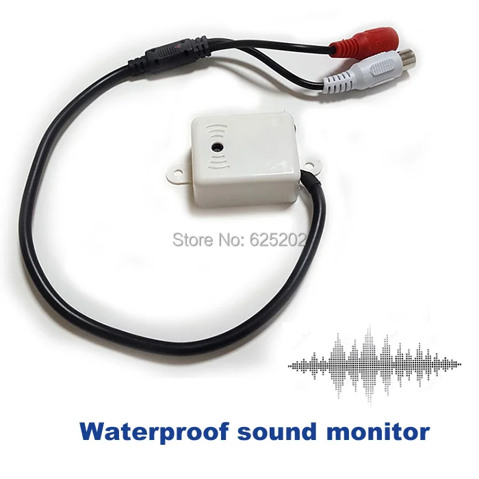 Система безопасности водонепроницаемый звуковой монитор для использования в